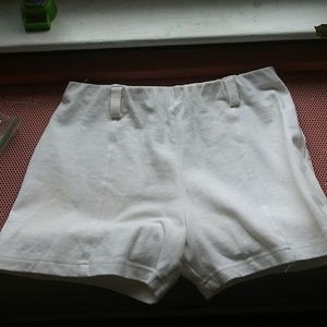 White shorts adult large (petite?)